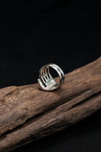 Load image into Gallery viewer, Retro 925 Sterling Silver Paw Hand Bone Ring