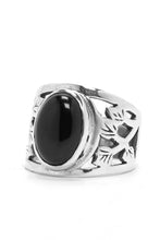 Load image into Gallery viewer, Classic Black Onyx 925 Sterling Silver Retro Ring