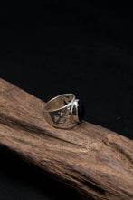 Load image into Gallery viewer, Classic Black Onyx 925 Sterling Silver Retro Ring