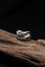 Load image into Gallery viewer, 925 Sterling Silver Fashion Jewelry Retro Hand-Carved Letters Love Ring