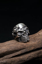 Load image into Gallery viewer, Retro 925 Sterling Silver Skull Ring