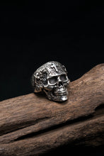 Load image into Gallery viewer, Cross Skull 925 Sterling Silver Retro Ring