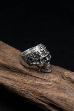 Load image into Gallery viewer, Cross Skull 925 Sterling Silver Retro Ring