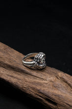 Load image into Gallery viewer, 925 Sterling Silver Retro Skull Fist Ring