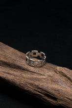Load image into Gallery viewer, Chain Ring Retro 925 Sterling Silver