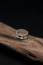 Load image into Gallery viewer, Small Cross 925 Sterling Silver Retro Ring