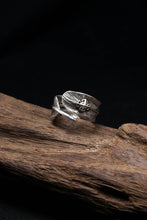 Load image into Gallery viewer, Feather Retro 925 Sterling Silver Ring