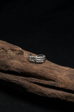 Load image into Gallery viewer, Retro 925 Sterling Silver Open Feather Ring