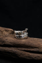 Load image into Gallery viewer, Takahashi Goro 925 Silver Small Feather Ring