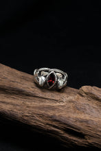 Load image into Gallery viewer, Snakes Retro 925 Sterling Silver Ring