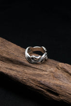 Load image into Gallery viewer, Leaf Ring Retro 925 Sterling Silver