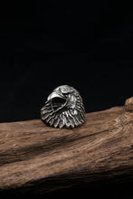 Load image into Gallery viewer, Eagle Head 925 Sterling Silver Retro Ring