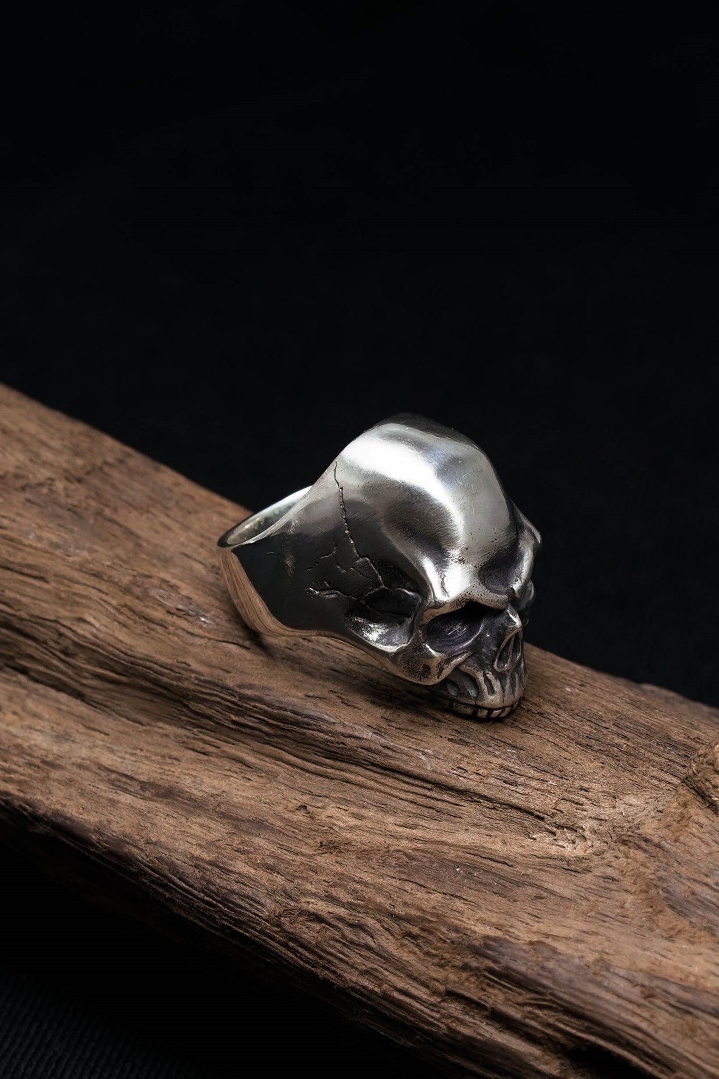 Bold Skull 925 Sterling Silver Retro Ring