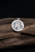 Load image into Gallery viewer, Retro 925 Sterling Silver Christian Jesus Pendant