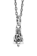 Load image into Gallery viewer, Sterling Silver Bell Pendant