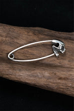 Load image into Gallery viewer, Skull Pin Pendant Retro Sterling Silver