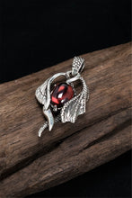 Load image into Gallery viewer, Retro Domineering Dragon Wings Red Zircon Pendant