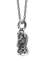 Load image into Gallery viewer, Horse Head Bell Pendant Retro 925 Sterling Silver