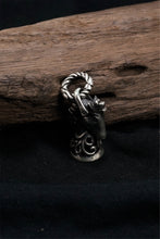 Load image into Gallery viewer, Horse Head Bell Pendant Retro 925 Sterling Silver