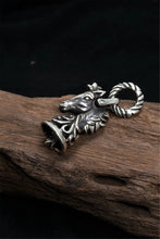 Load image into Gallery viewer, Horse Head Bell Pendant Retro 925 Sterling Silver