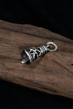 Load image into Gallery viewer, Bell Pendant Retro 925 Sterling Silver
