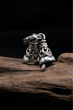 Load image into Gallery viewer, Retro Sterling Silver Hollow Bell pendant