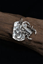 Load image into Gallery viewer, Motorcycle Wind Scorpion Pendant Retro 925 Sterling Silver