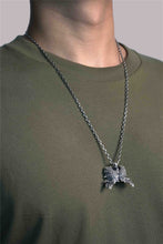 Load image into Gallery viewer, Retro Sterling Silver Wing Pendant