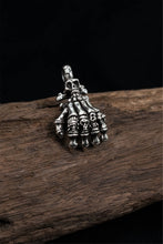 Load image into Gallery viewer, Retro 925 Sterling Silver Skull Hands Pendant