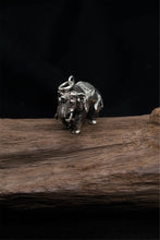 Load image into Gallery viewer, Elephant Pendant Retro 925 Sterling Silver