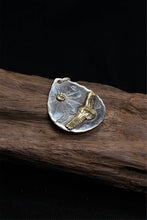 Load image into Gallery viewer, Takahashi Goro Silver Sun Eagle Pendant