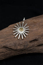 Load image into Gallery viewer, Takahashi Goro Sunflower 925 Sterling Silver Pendant