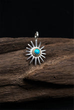 Load image into Gallery viewer, 925 Sterling Silver Takahashi Goro Sunflower Pendant