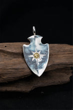 Load image into Gallery viewer, Arrowhead with Sun Pendant