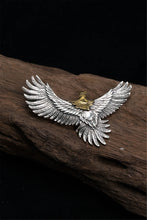 Load image into Gallery viewer, 925 Silver and Brass Eagle Pendant