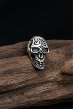 Load image into Gallery viewer, Retro Skull 925 Sterling Silver Pendant