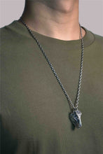 Load image into Gallery viewer, Retro Animal Skull Silver Pendant