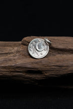 Load image into Gallery viewer, Retro 925 Sterling Silver Coin Pendant