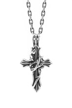 Load image into Gallery viewer, Retro Cross 925 Sterling Silver Pendant
