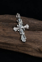 Load image into Gallery viewer, Retro Cross 925 Sterling Silver Pendant