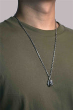 Load image into Gallery viewer, Retro 925 Sterling Silver Dog Head Pendant