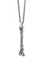 Load image into Gallery viewer, Retro Silver Animal Bone Pendant