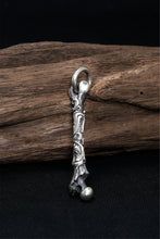 Load image into Gallery viewer, Retro Silver Animal Bone Pendant