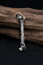 Load image into Gallery viewer, Retro Silver Animal Bone Pendant