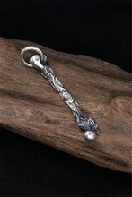 Load image into Gallery viewer, Retro Silver Animal Bone Pendant