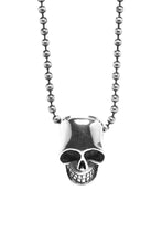 Load image into Gallery viewer, Retro Gothic Sterling Sliver Skull Pendant