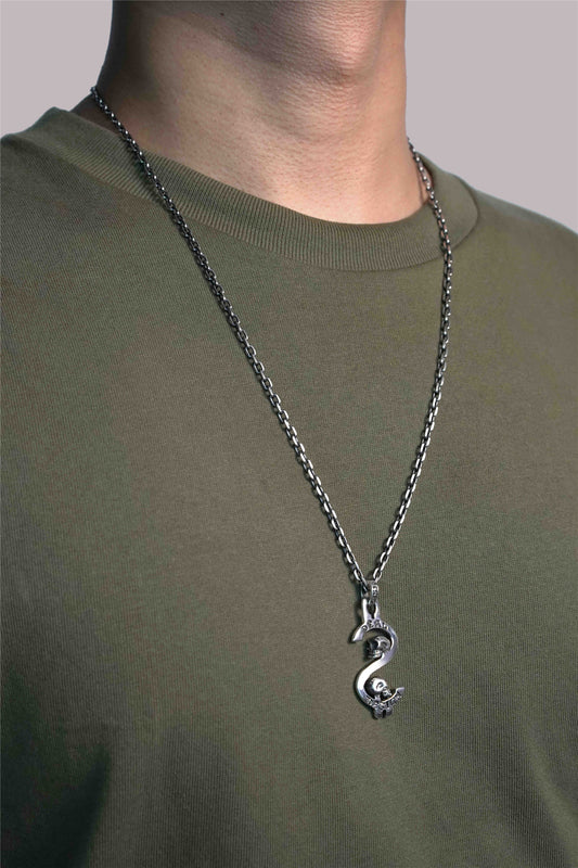 Retro Silver Dollar Pendant