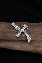 Load image into Gallery viewer, Retro Cross Skeleton Skull Pendant