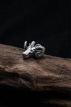 Load image into Gallery viewer, Retro Sheep Head 925 Sterling Silver Pendant