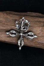 Load image into Gallery viewer, Elephant Trunk Instrument Pendant Retro 925 Sterling Silver